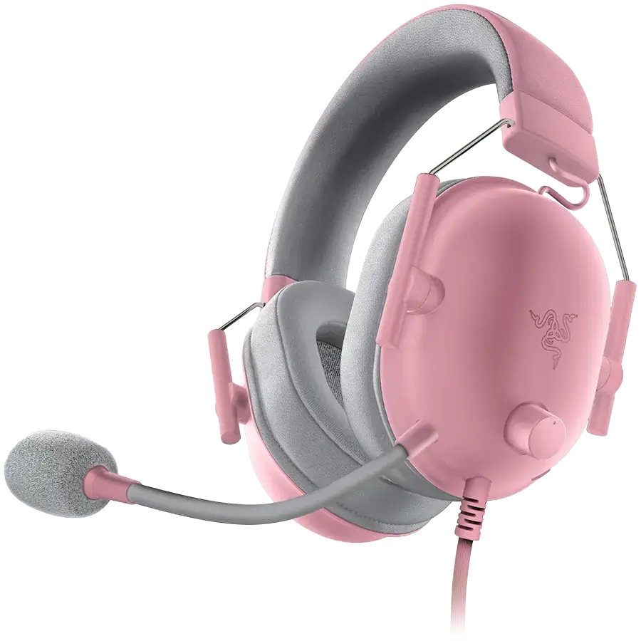 Razer BlackShark V2 X Wired Gaming Headphone - Quartz Pink