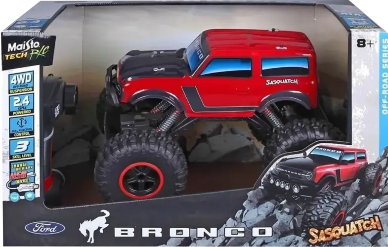 Maisto RC Ford Bronco Sasquatch - Red