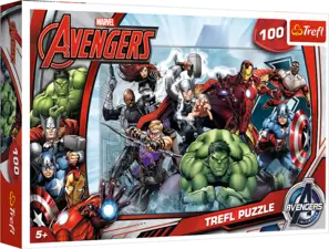 Trefl Marvel Avengers Let's Attack Puzzle - 100 Pcs