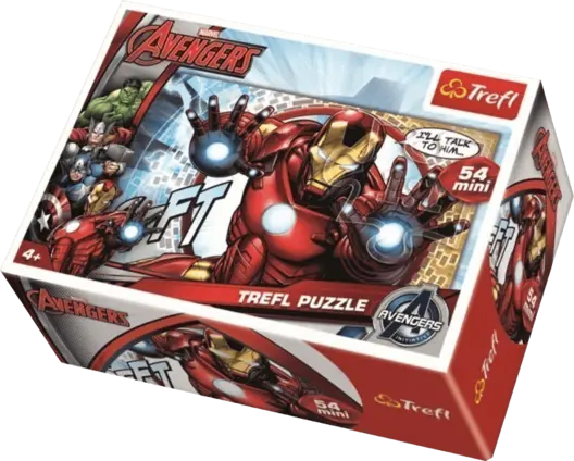 Trefl Marvel Avengers Iron Man All Mini Puzzle - 54 Pcs