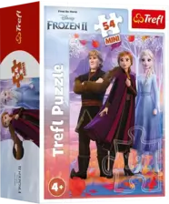 Trefl Disney Frozen 2 Anna and Elsa Mini Puzzle - 54 Pcs (90952)
