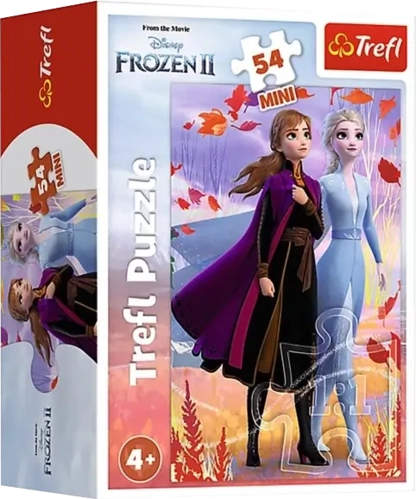 Trefl Disney Frozen 2 Elsa and Anna Mini Puzzle - 54 Pcs