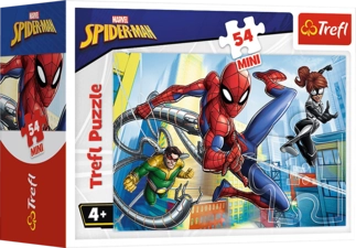 Trefl Marvel Spider Man World Mini Puzzle - 54 Pcs