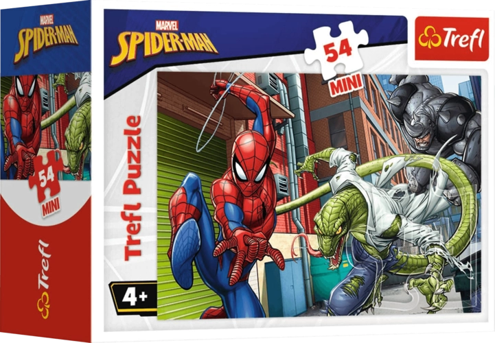 Trefl Marvel Spider Man and Villans Mini Puzzle - 54 Pcs