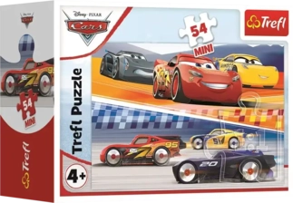 Trefl Race Scene in Cars 3 Mini Puzzle - 54 Pcs -  for sale in Egypt from Games2Egypt
