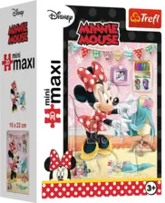 Trefl Minnie Mouse Knitting Mini Puzzle - 20 Pcs