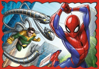 Trefl 4 in 1 Spider-Man Puzzle - 70 + 54 + 48 + 35