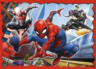 Trefl 4 in 1 Spider-Man Puzzle - 70 + 54 + 48 + 35