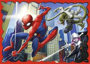 Trefl 4 in 1 Spider-Man Puzzle - 70 + 54 + 48 + 35