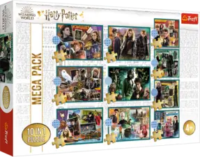 Trefl 10 in 1 Harry Potter Puzzle - 43 + 35 + 20