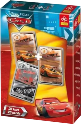 Trefl Black Peter Cars Card Game - 25 Cards
