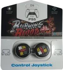 One Piece Burning Blood Analog Freek and Grips for PS5 and PS4 - Black (91059)