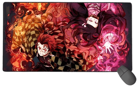 Anime: Demon Slayer (Kimetsu no Yaiba) RGB Gaming Mouse Pad - Large -  for sale in Egypt from Games2Egypt