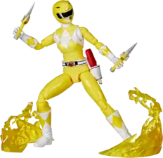 Hasbro Power Rangers - Mighty Morphin Yellow Ranger - 6-Inch Action Figure