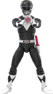 Hasbro Power Rangers - Mighty Morphin Black Ranger - 6-Inch Action Figure  for sale in Egypt from Games2Egypt