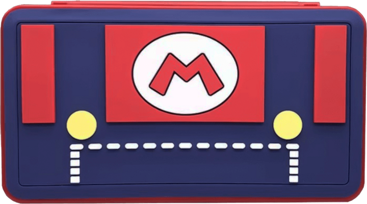 Mario Suite Game Card Holder 24 Storage Case for Nintendo Switch