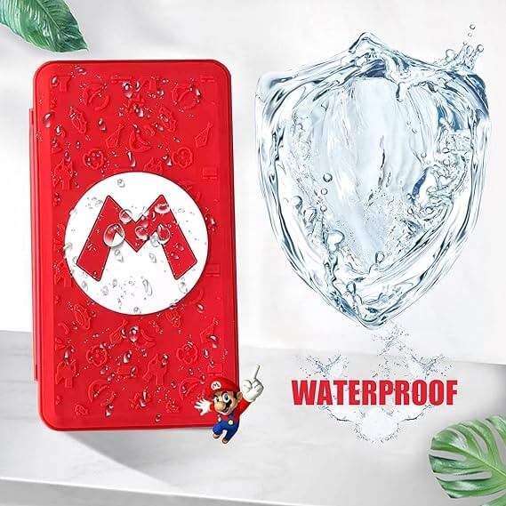 Mario Logo (M) Game Card Holder 24 Storage Case for Nintendo Switch – image 3