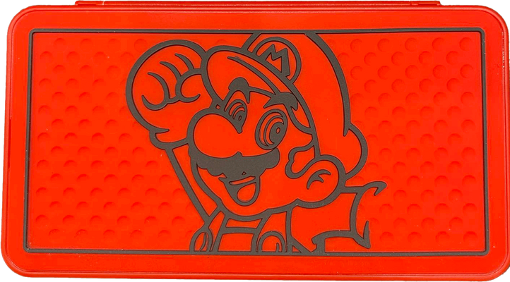 Mario Red Game Card Holder 24 Storage Case for Nintendo Switch