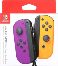 Nintendo Switch  Joy-Con Neon Purple - Neon Orange 