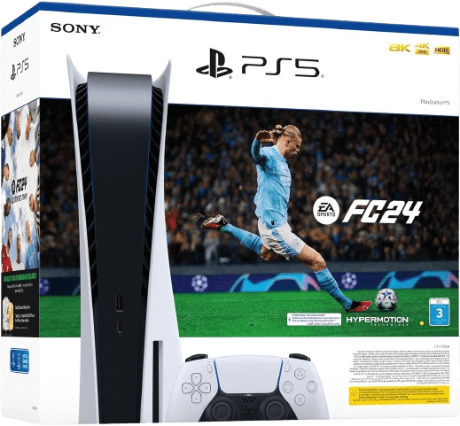 PlayStation 5 Console + EA SPORTS FC 24 Voucher - (1y) Warranty – image 2