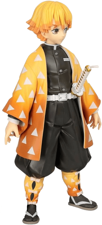 Banpresto Bandai Grandista Demon Slayer: Zenitsu Agatsuma Action Figure - 9.5 Inch – image 2