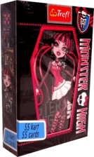 Trefl Monster High Card Game (55 Cards)