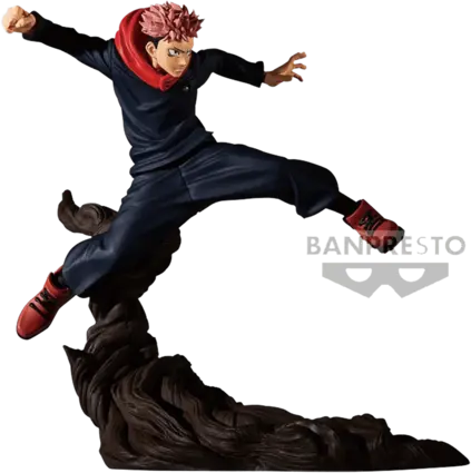 Banpresto Jujutsu Kaisen: Yuji Itadori in Battle Action Figure