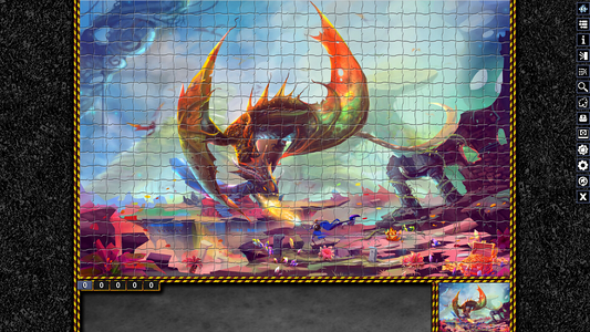 Pixel Puzzles Illustrations & Anime - Jigsaw Pack: Dragons  for sale in Egypt from Games2Egypt