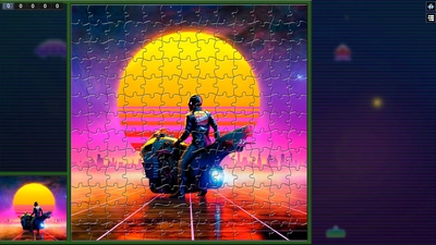 Pixel Puzzles Illustrations & Anime - Jigsaw Pack: Cyberpunk