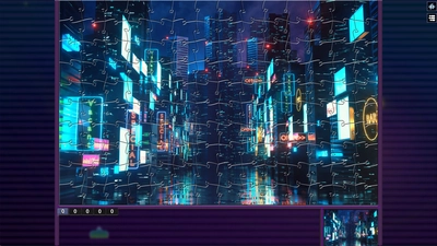 Pixel Puzzles Illustrations & Anime - Jigsaw Pack: Cyberpunk