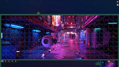 Pixel Puzzles Illustrations & Anime - Jigsaw Pack: Cyberpunk