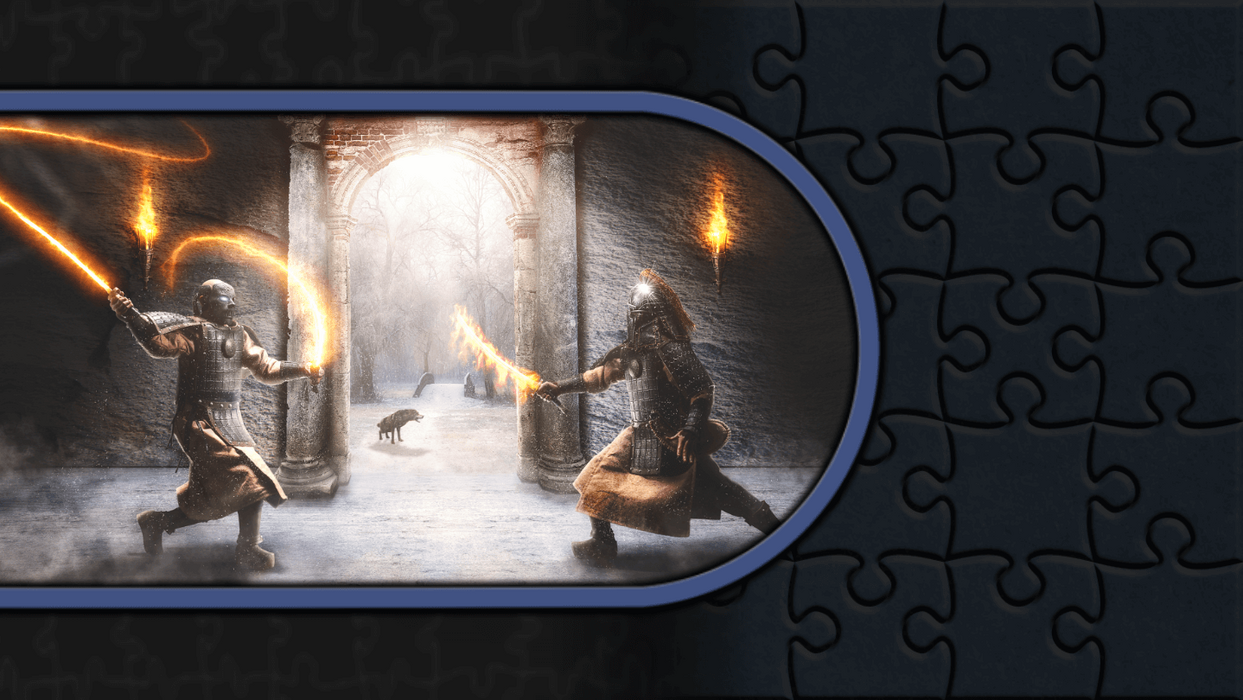 Pixel Puzzles Illustrations & Anime - Jigsaw Pack: Warriors  للبيع في مصر من خلال Games2Egypt