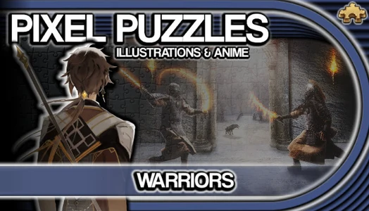 Pixel Puzzles Illustrations & Anime - Jigsaw Pack: Warriors -  للبيع في مصر من خلال Games2Egypt