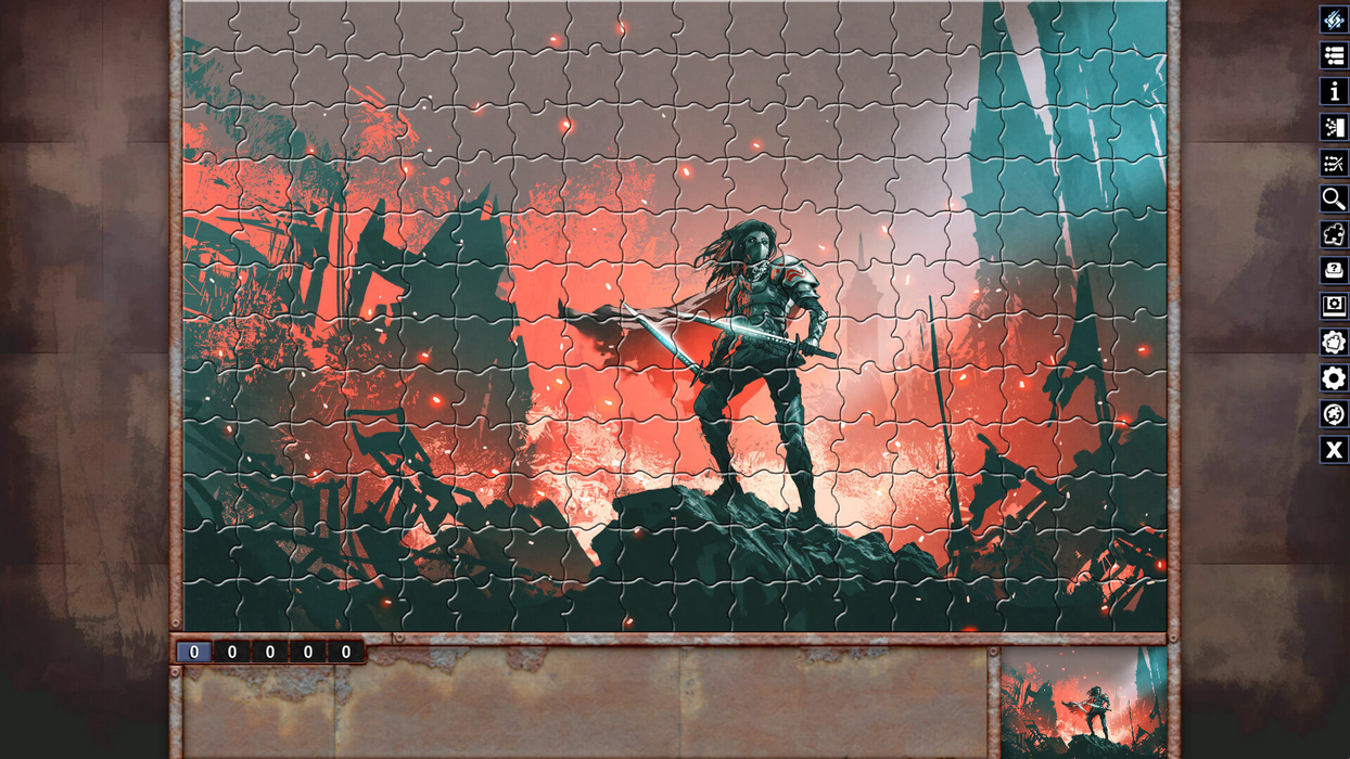 Pixel Puzzles Illustrations & Anime - Jigsaw Pack: Warriors  للبيع في مصر من خلال Games2Egypt