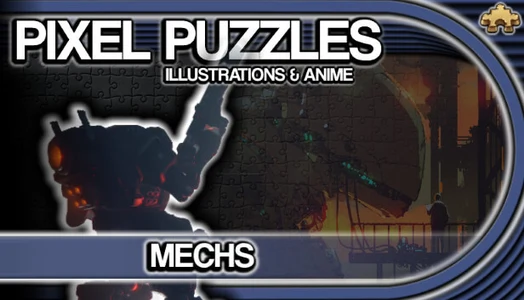 Pixel Puzzles Illustrations & Anime - Jigsaw Pack: Mechs -  للبيع في مصر من خلال Games2Egypt
