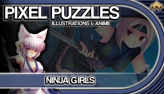 Pixel Puzzles Illustrations & Anime - Jigsaw Pack: Ninja Girls -  للبيع في مصر من خلال Games2Egypt