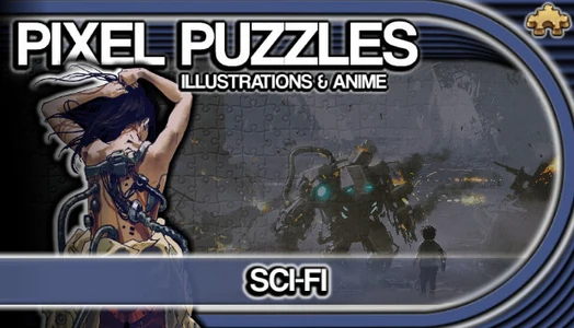 Pixel Puzzles Illustrations & Anime - Jigsaw Pack: Sci-Fi -  للبيع في مصر من خلال Games2Egypt