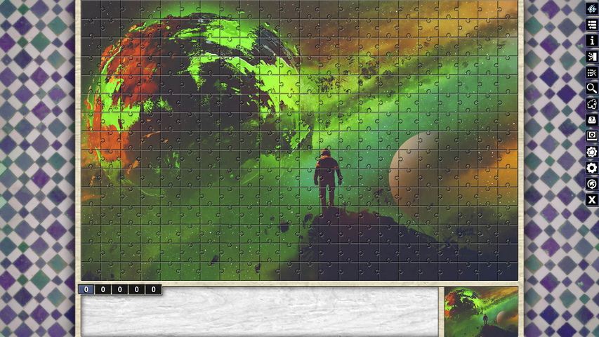 Pixel Puzzles Illustrations & Anime - Jigsaw Pack: Space – image 4