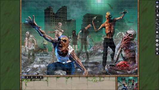 Pixel Puzzles Illustrations & Anime - Jigsaw Pack: Zombies  للبيع في مصر من خلال Games2Egypt