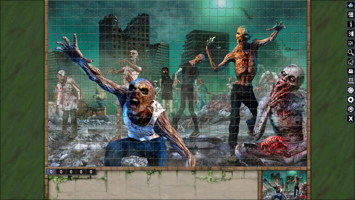 Pixel Puzzles Illustrations & Anime - Jigsaw Pack: Zombies  للبيع في مصر من خلال Games2Egypt