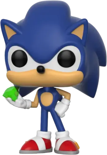 Funko Pop! Games: Sonic w/ Chaos Emerald