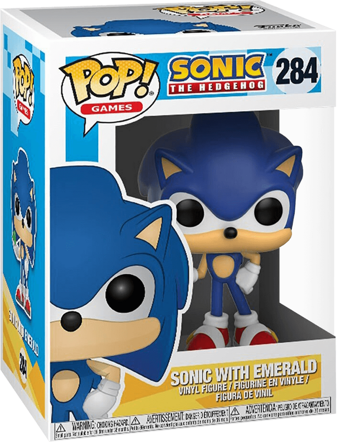 Funko Pop! Games: Sonic w/ Chaos Emerald – image 2