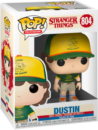 Funko Pop! TV: Stranger Things - Dustin Henderson (At Camp)