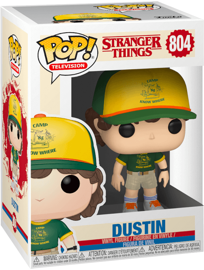 Funko Pop! TV: Stranger Things - Dustin Henderson (At Camp) – image 2