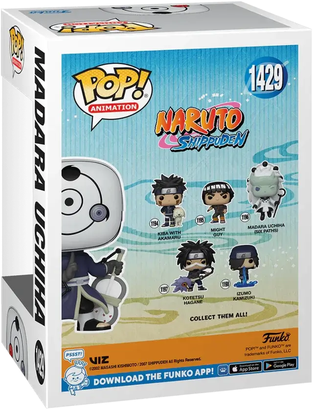Funko Pop! Anime: Naruto - Madara Uchiha (Masked)(Exc) – image 3