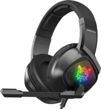 Onikuma K19 RGB Wired Gaming Headset - Black