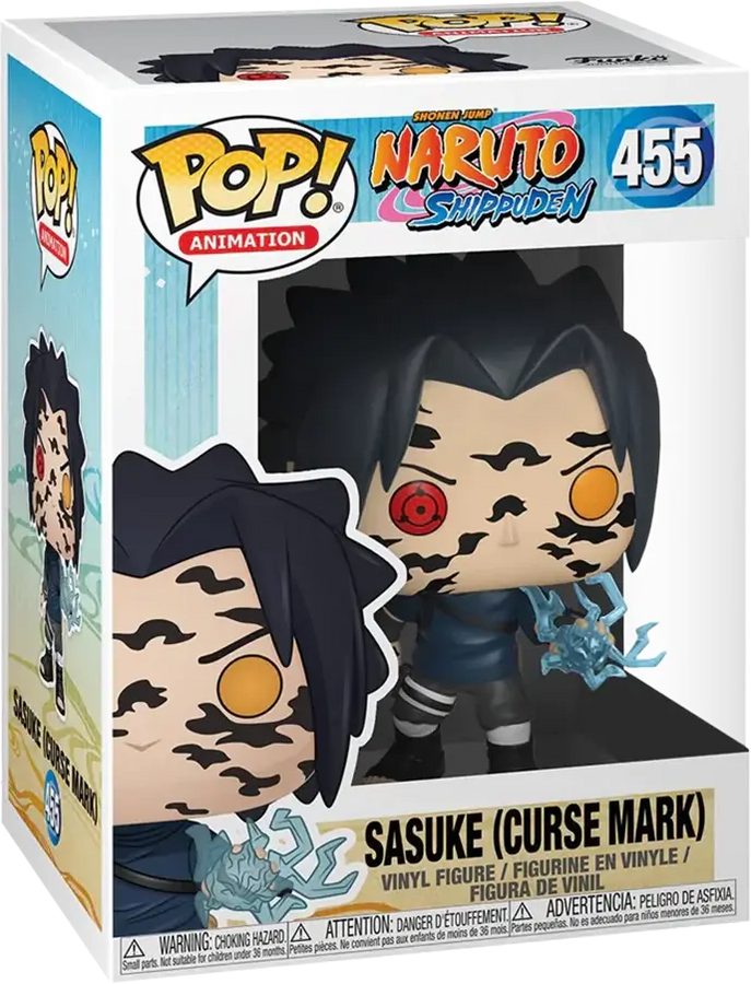 Funko Pop! Anime: Naruto - Sasuke with Curse Marks – image 2