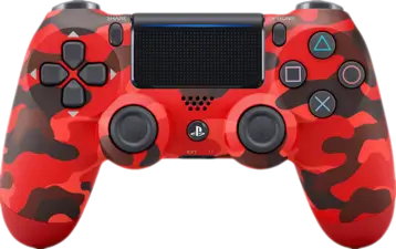 DUALSHOCK 4 PS4 Controller - Red camouflage - Used (92116)