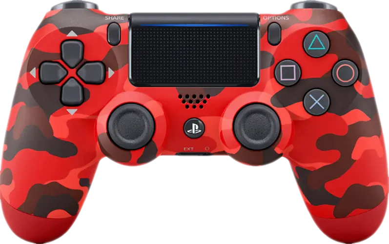 DUALSHOCK 4 PS4 Controller - Red camouflage - Used
