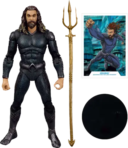 McFarlane DC Multiverse Aquaman with Stealth Suit Action Figure - 7 Inches